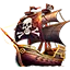 Pirate Ship Collect Symbol