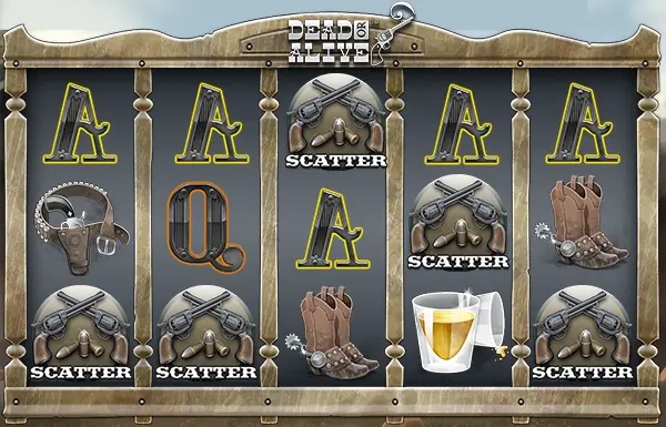 Five scatters